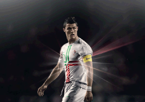 Portugal ude trøje EM 2012 atlet foto Ronaldo 7