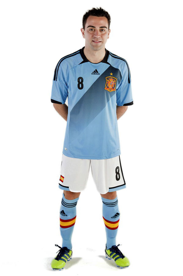 Spanien EM 2012 udebane trøje Xavi 8
