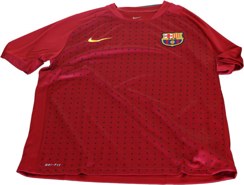 FC Barcelona træningstrøje i rød