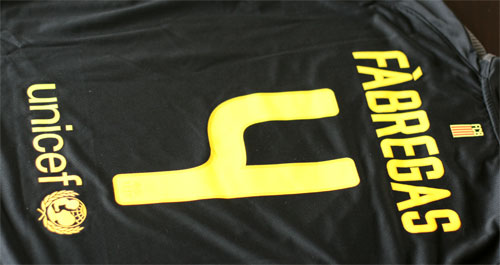 FC Barcelona ude trøje sponsor logo Unicef