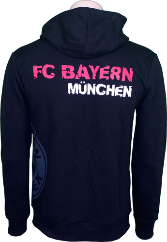 FC Bayern hættetrøje ryg
