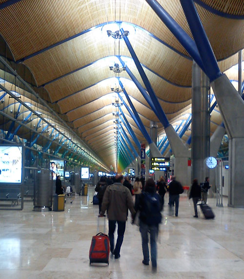 Barajas lufthavn i Madrid