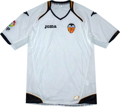 Valencia hjemme trøje 11-12 Joma - ingen sponsor!